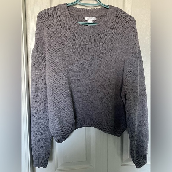 knitted grey sweater women’s XL - Picture 1 of 4